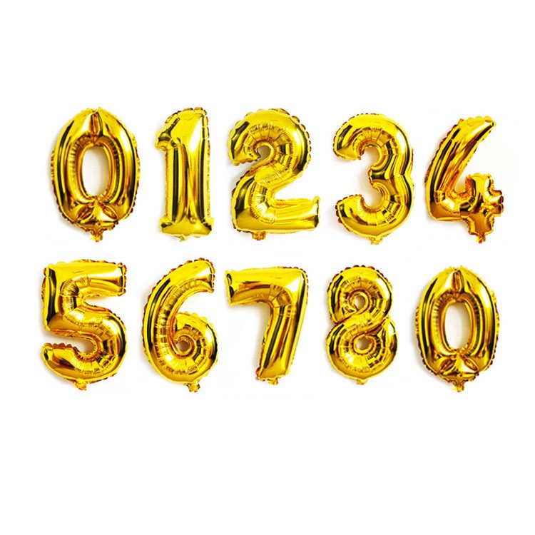 Foil Numbers – PartyholicManila