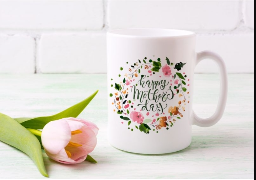 Happy Mothers Day Floral Mug